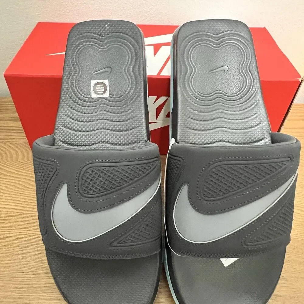 Nike Air Max Cirro Slides Sandals Smoke Grey DC1460 014 Men's Size 13